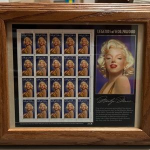 Full Original Sheet Vintage Marilyn Monroe (1995) Unused U.S. Postage Stamps -